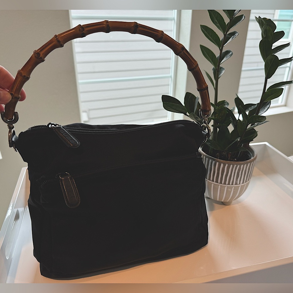 EUC Authentic Gucci Bamboo Top Handle Hobo Shoulder Bag